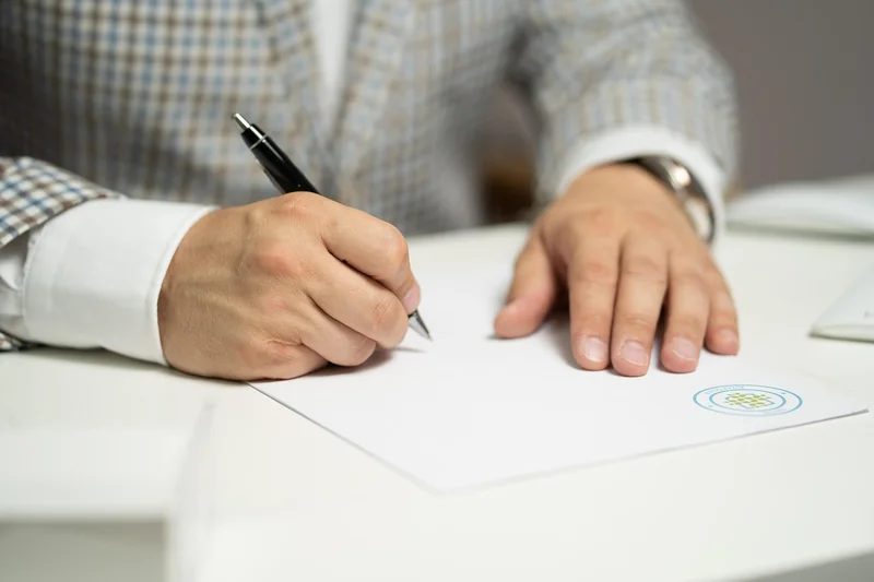 Exemples concrets de signature « pour ordre »